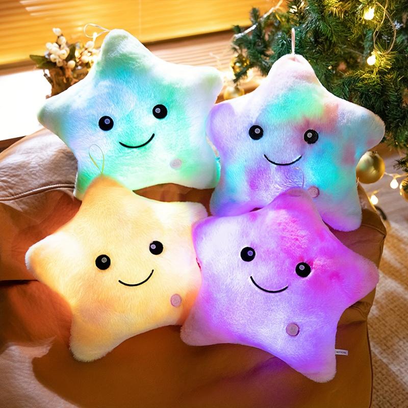 1PC Light Up Star Plush, Soft Stuffed Animal with Steady/Flashing Glow, Battery Operated, Bedroom Decor Night Light, Perfect Birthday/Christmas Gift for Toddlers Boys Girls 1PC Light Up Star Plush, Soft Stuffed Animal with Steady/Flashing Glow, Battery Operated, Bedroom Decor Night Light, Perfect Birthday/Christmas Gift for Toddlers Boys Girls