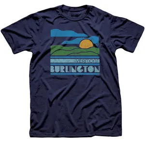 Burlington, VT Sunset T-shirt