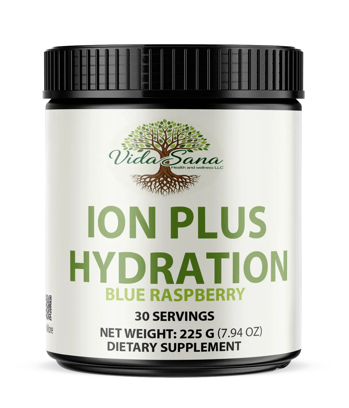 VidaSana Ion Plus Hydration Blue Raspberry 30 Servings 225g Supplement