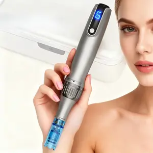 D.P M8S Dermapen Wireless Skin Pen Beauty Skin care Tool with 20pcs consumables