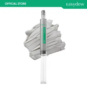 Easydew Mela EGF Exfoliating Ampoule - Official Product Age-Defying Face Serum with Black Bee Propolis, Niacinamide, AHA, BHA & LHA - Korean Skin Care for Pore Buildup & Skin Barrier Repair (Syringe Pump, 0.27 fl oz)