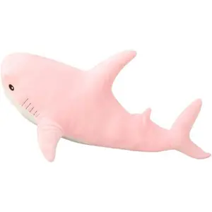 Cute Cotton Shark Stuffed Animal Plush Soft Pink Shark Plush Toy 31 Inches for Home Decoration Kids Gift High-Quality Material Soft & Cuddly Companion Perfect for Hugging and Decorating