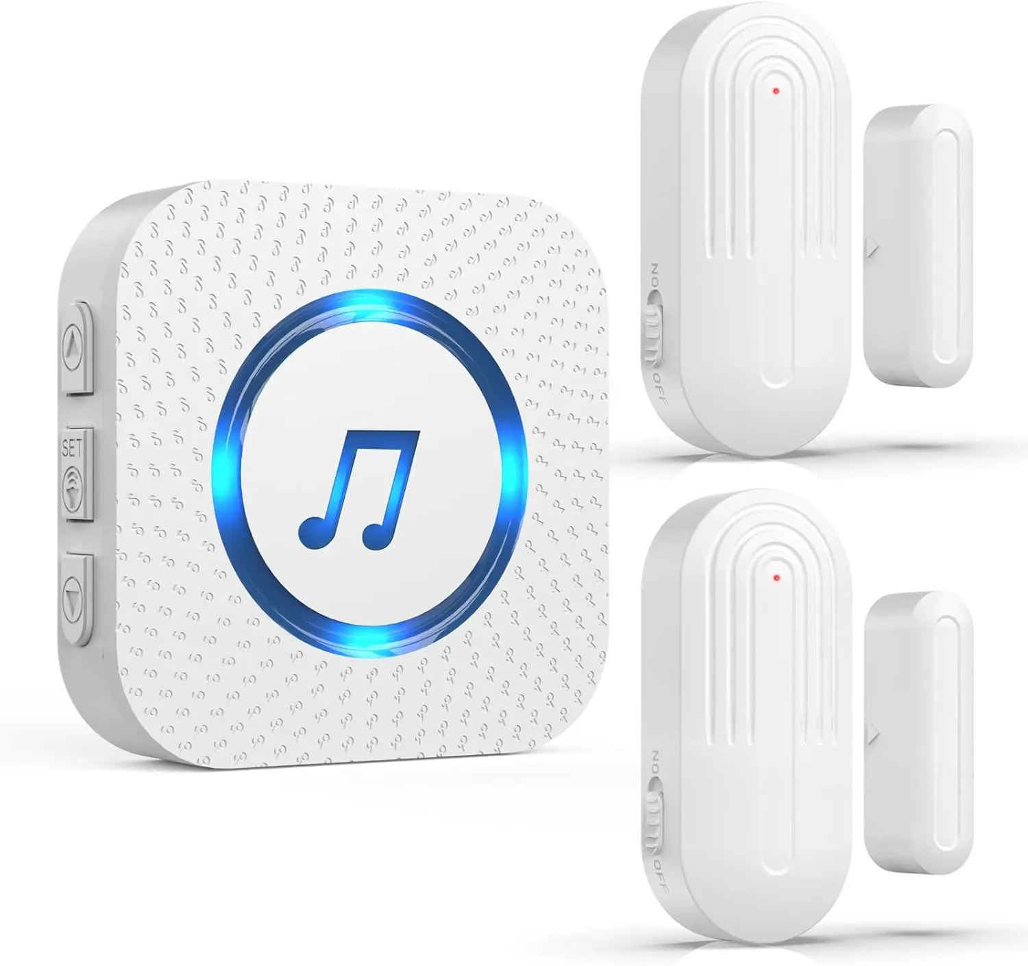 Door Open Chime Alarm, Home Security Device for Kid Safety & Business Use - 26 Tones, Adjustable Volume for Instant Alert