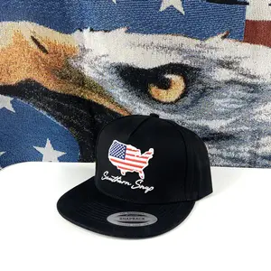 USA American flag embroidered trucker hat | Unisex patriotic hat | cotton fabric | Perfect gift for Independence Day
