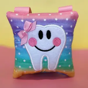 Tooth Fairy Pillow 4"x4" for girls