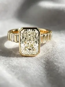 Women's Vintage Alloy Engagement Ring with Zirconia Decoration, Perfect for Daily Wear, Wedding Anniversary, Party, Valentine's Day Gift, Cubic Zirconia Ring, Bridal Engagement Ring, Vintage Rings