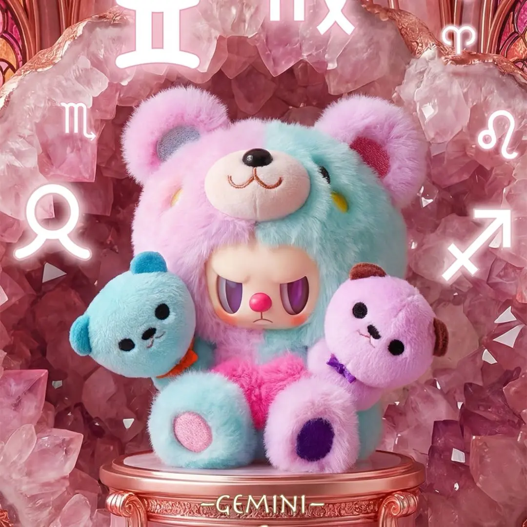 Rebel Bear Zodiac Series Vol1 Vinyl Plush Blind Box