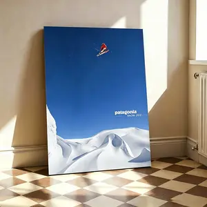 Patagonia 2012 Winter Magazine Cover Poster - Home Decor Wall Art for Living Room, Bedroom,poster