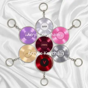 [HOT Keychain] Purple Love 1 Layer Keychain, Acrylic Charm