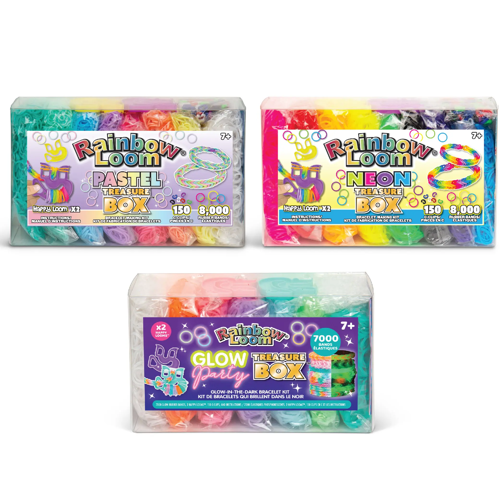 Rainbow Loom Treasure Box Bundle (23,000 Rubber Bands) Rainbow Loom Treasure Box Bundle (23,000 Rubber Bands)