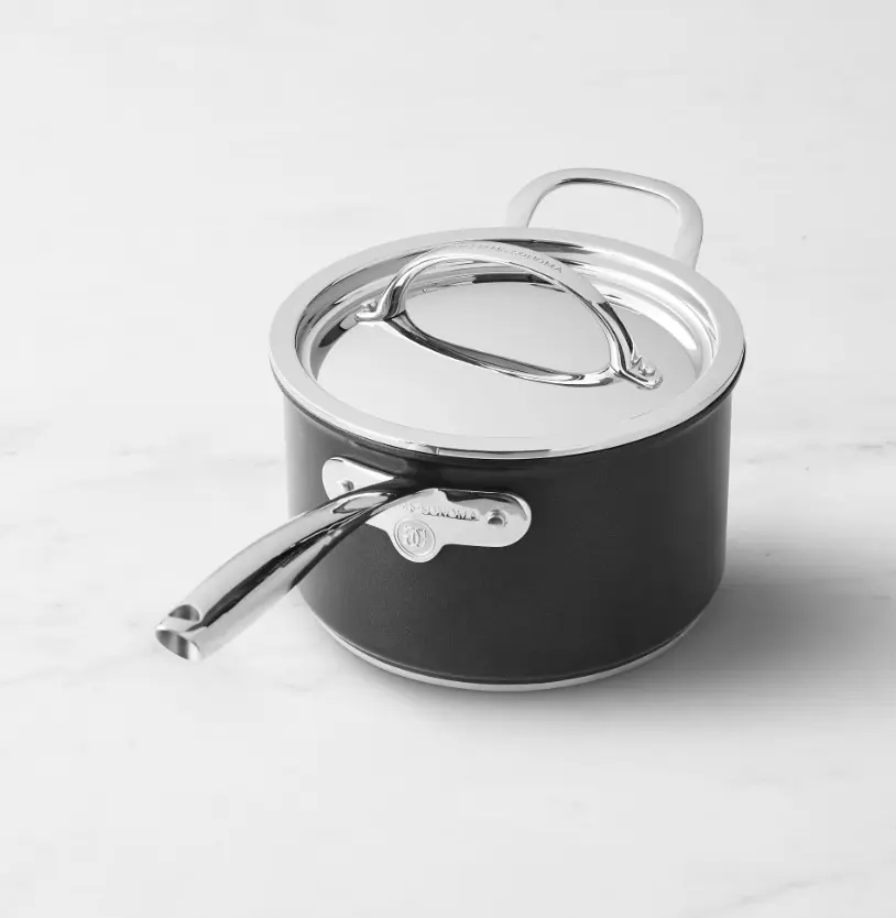Williams Sonoma Signature Thermo-Clad Nonstick Covered Saucepan