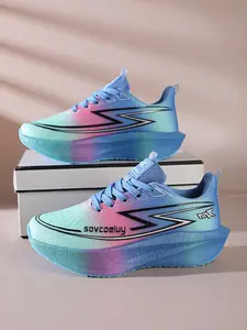 Unisex Cushioning Stable Professional Running Shoes | Full Palm Carbon Plate + Luminous Design | Light Elastic & Wear Resistant | Perfect for Long-distance Aerobic Recovery Running