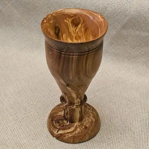 Wooden Wine Glass