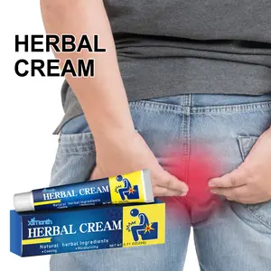 Ximonth Natural Herbal Hemorrhoid Cream Relieves Anal Discomfort, Constipation, Itching, Unisex Hemorrhoid Removal, Hemorrhoid Care Treatment Healthcare Therapy Therapeutic Healing