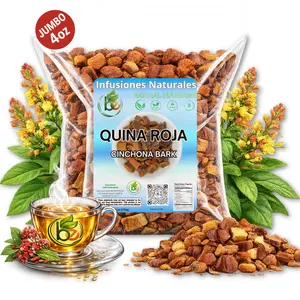 VIRAL Quina Roja 4 oz (113g) Herbal Tea (Red Cinchona Bark, Red Quina) - Crafted By Nature - 100% All Natural Fresh Vegan Tea Beverage Traditional