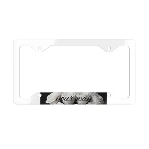 Metal License Plate Frame
