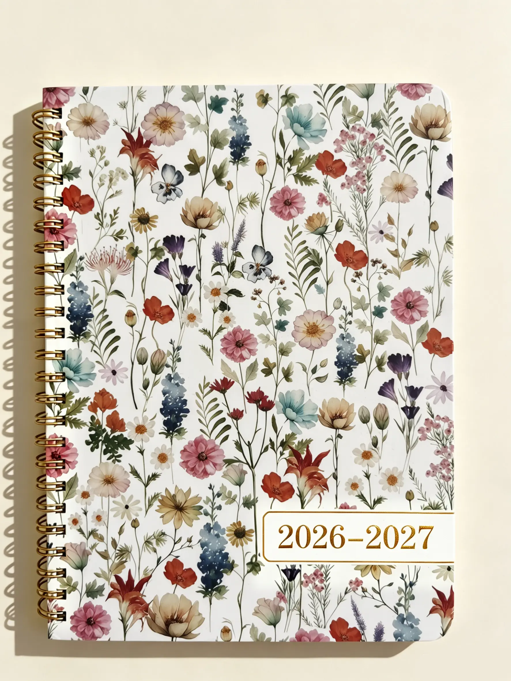 2026-2027 Planner, Weekly and Monthly Calendar Planner for Women, JUL 2026 - JUN 2027, Hardcover Planning Agenda Book with Tabs, Spiral Bound, Inner Pocket, Perfect for School Office Supplies, 6.3" x 8.5" Weekly Lesson Planner Includes Color Labels
