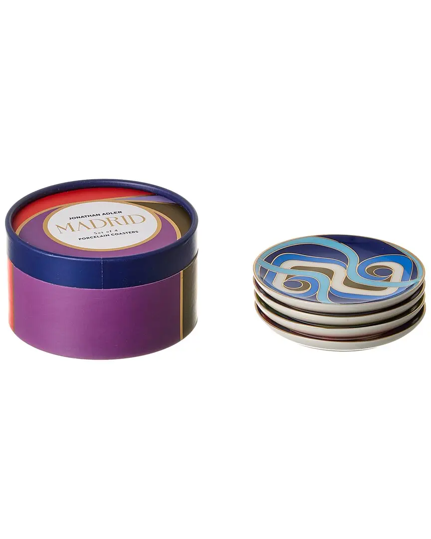Jonathan Adler Set of 4 Madrid Coasters