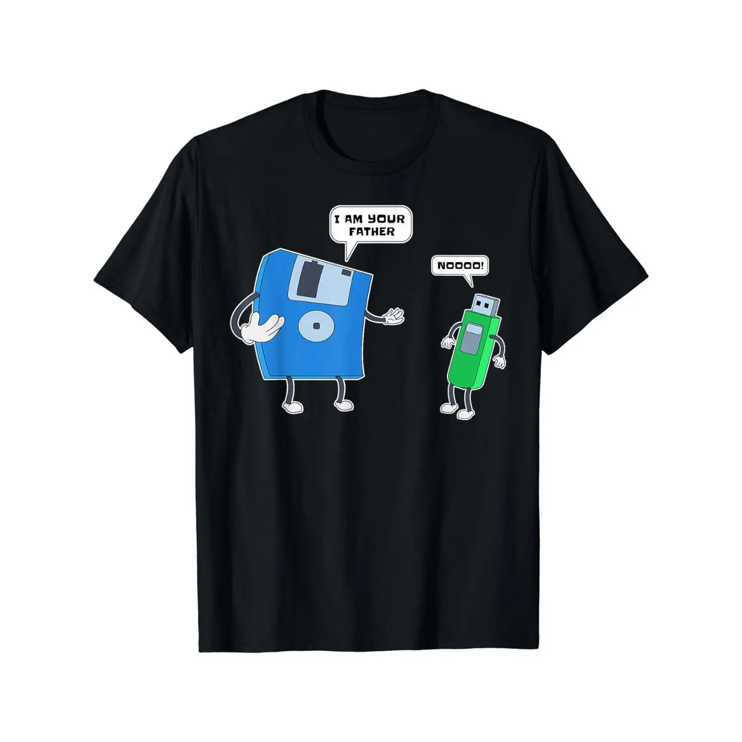 Men's Casual Short Sleeve T-Shirt with Father & Son Tech Design (Dad & Son Coding/Engineers) - Round Neck Computer Geek Shirt, Machine Washable, Comfortable Casual Wear for IT Professionals & Parent- Matching Outfits