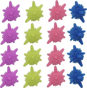 16 Pcs Washer Balls,Reusable Tangle-Free Laundry Scrubbing Balls,Solid Colorful Laundry Washing Balls Enhance Your Machine Cleaning Power (Color Random)