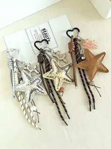 Star Bag Pendant Charm, Multiple Color Options, Trendy & High-Quality, Perfect Gift for Friends, Ideal for Bags & Keys, Couples' Choice, Bag Charms