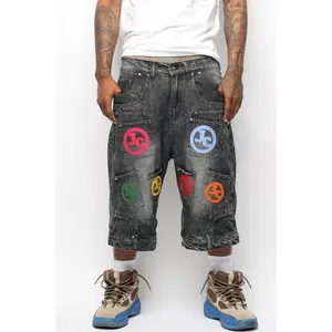 JADED DEMIN POCKET JORTS
