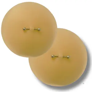 VanishVixen Faux Nipple Piercing Pasties with Non-Piercing Rings for Prank Jewelry