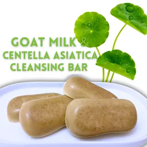 Organic Goat Milk & Centella Asiatica Soap – Nourishing Bar for Gentle Korean Skin Care