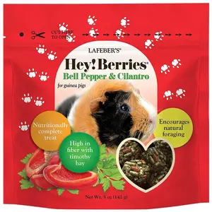 Lafeber - Hey!Berries Bell Pepper and Cilantro for Guinea Pigs 5 oz