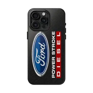 Ford Power Stroke Diesel Tough Phone Case, Glossy Cases, Ideal Gift, Phone Accessories for iPhone X XS XR 11 12 13 14 15 16 17 Pro Promax