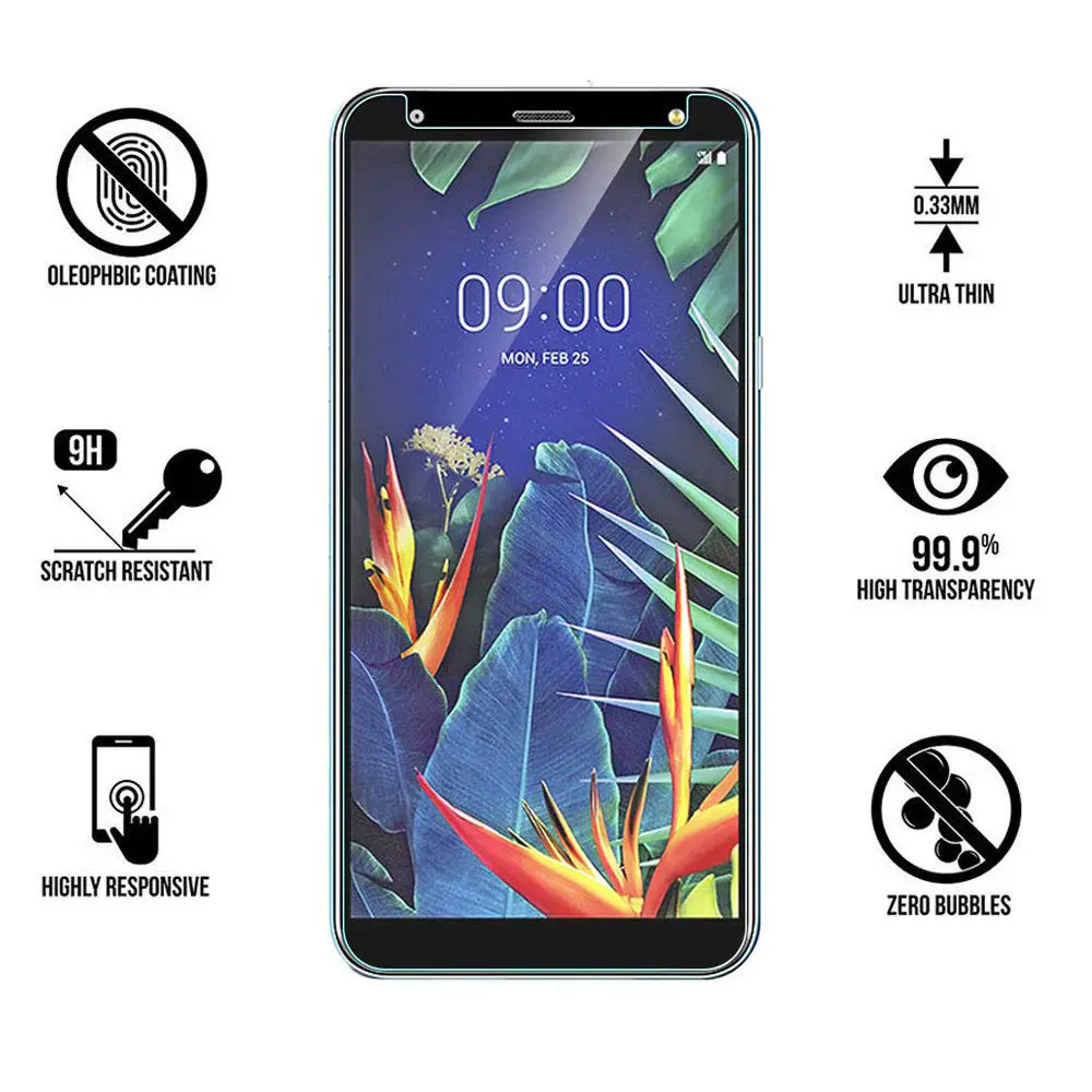 K40/X420 SPR11 Tempered Glass Screen Protector Accessories Plastic