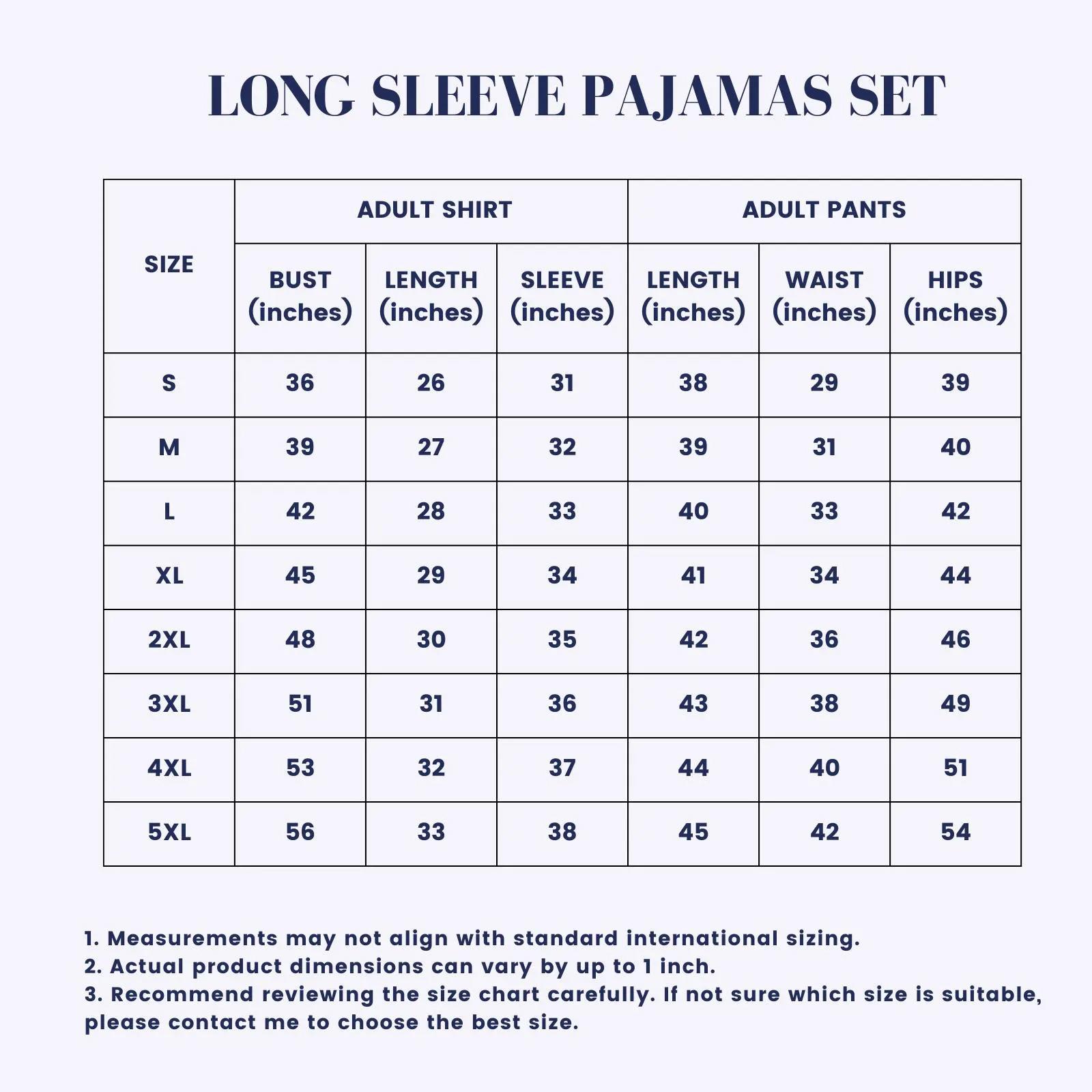 Trump Christmas Pajamas Set, Long Sleeve Trump Christmas  Pajamas