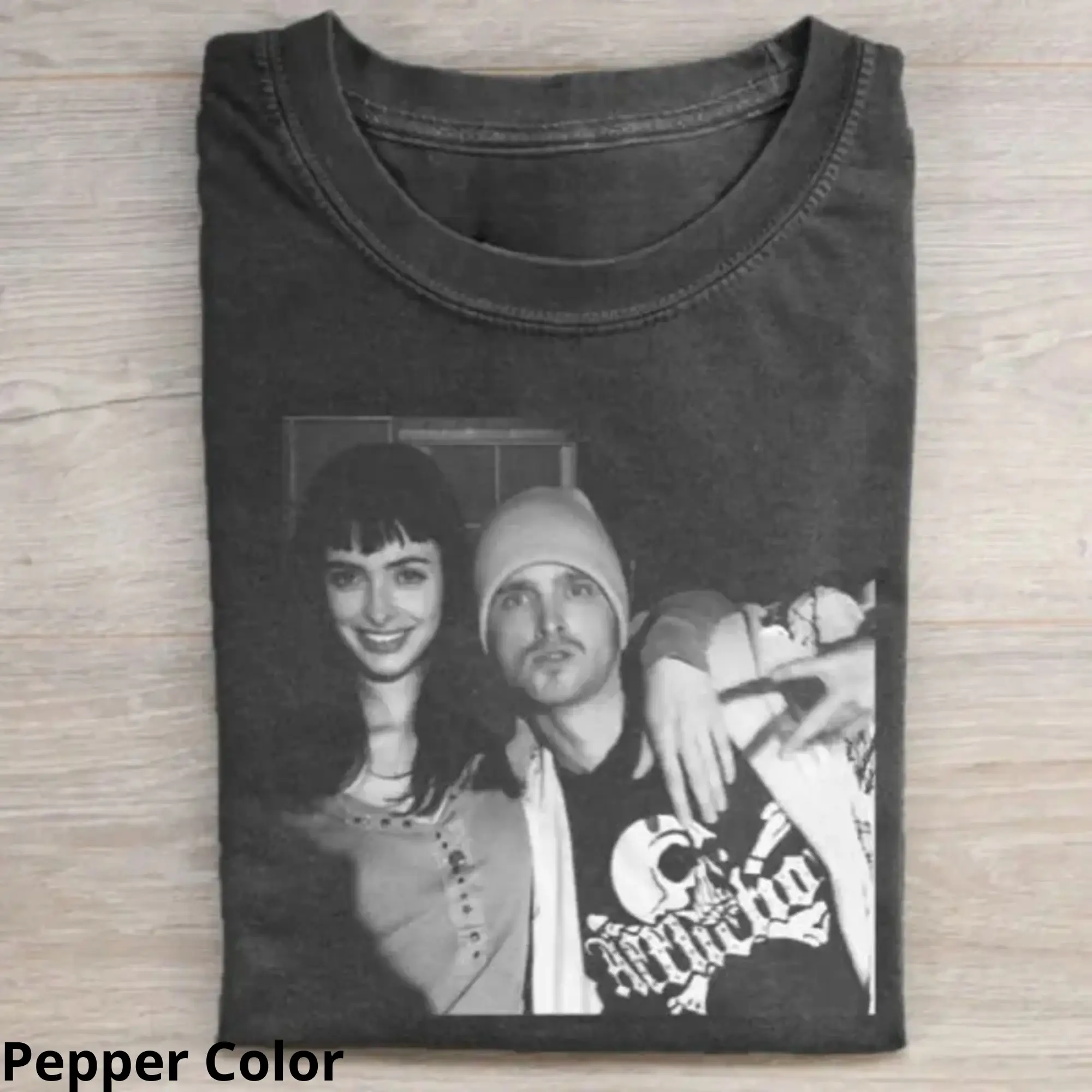 Vintage Breaking Bad Jesse Pinkman & Jane Margolis Cotton Graphic Tshirt - Short-Sleeve Round Neck Mens Fashion Streetwear, Walter White Couple Casual Top, 2000s Vintage Clothing,
