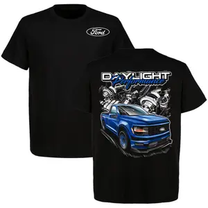 Ford Performance Shirt, 2 Sided Graphic Tee, Soft Cotton, Casual Tee For Car Enthusiast, Gift For Men, Menswear, Full Size, Full Color
