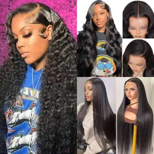 [Combo sale 28"&22"&22"]"  get 3 wig Jerry Curly 13x4 Lace Front Wigs Human Hair with Baby Hair180% Density Human Hair Wigs for Black Women