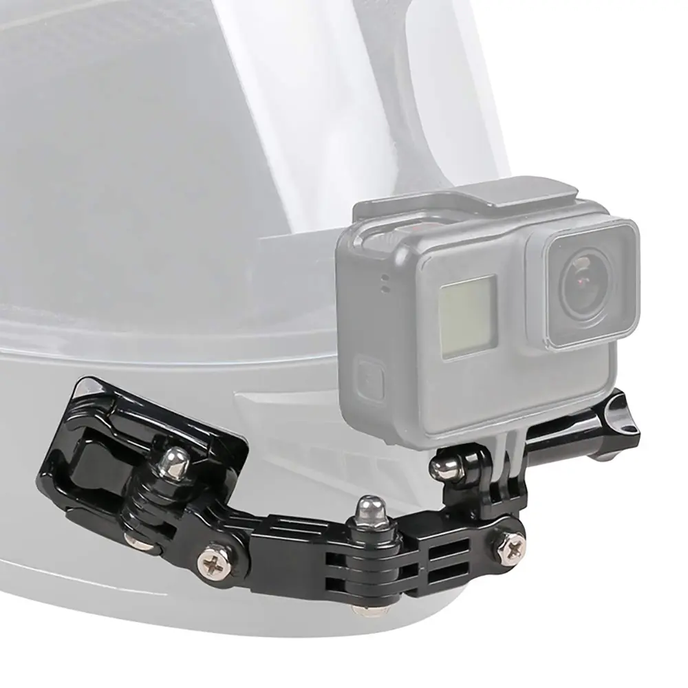 Sports Camera Helmet Mount Compatible with GoPro Hero 13 12 11 10 9 8 7 6 5, Compatible with AKASO Insta360 Sjcam Eken DJI OSMO Action Camera Accessories, Photography Camera Accessories