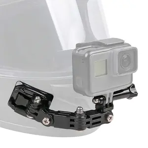 Sports Camera Helmet Mount Compatible with GoPro Hero 13 12 11 10 9 8 7 6 5, Compatible with AKASO Insta360 Sjcam Eken DJI OSMO Action Camera Accessories