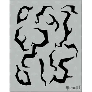 Kpop Demon Hunters Pattern Stencil