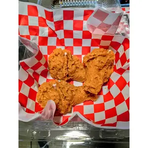 Unique Candle Designs By Kaneca-Three Piece Fried Chicken Candles Crispy Fried Chicken Drumsticks Candles - Maple Scented