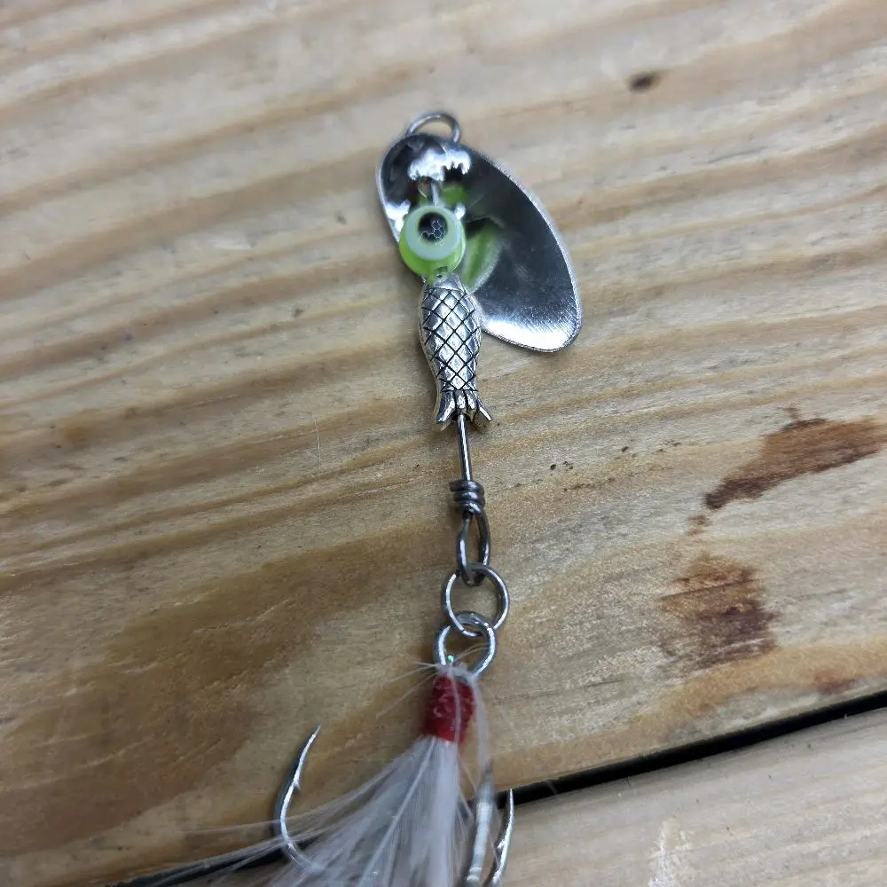 Inline spinner baits