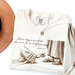 Christian Faith Shirt, Comfort Colors Graphic Tee, Matthew Religious Christian Mom Outfit, Jesus Apparel, Trendy Faith-Based Hoodie, Bible Verse Gift, Vintage Graphic Streetwear, Women's Grace Crewneck Sweatshirt