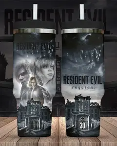 Resident Evil Requiemi Tumbler 40 Oz, Gift For Fans