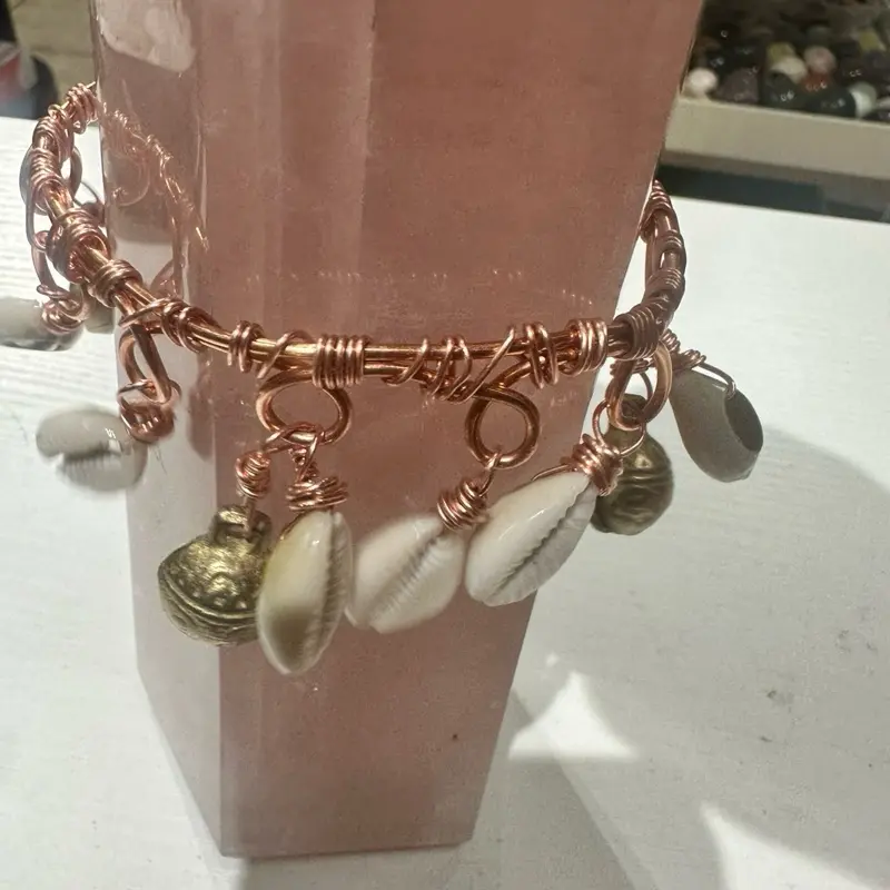 Juma Copper King Creativity Weave Ancestral Chime Anklet Juma Copper King Creativity Weave Ancestral Chime Anklet