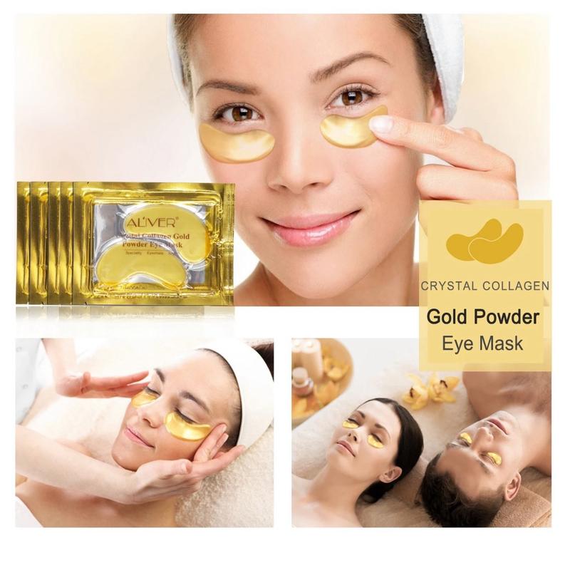 ALIVER | Crystal Collagen Gold Powder Eye Mask