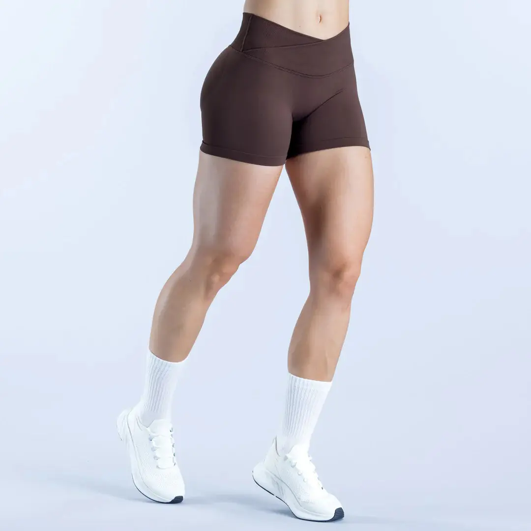 Vision Shorts Low-Waisted Seamless Training Shorts with Glute Contouring, Soft Stretch Fabric for Gym & Everyday Wear