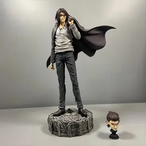 NEW 30cm Attack On Titan Anime Figure Eren Jaeger Action Figure Jaeger Survey Corps Statue Figurine Model Doll Toy Christmas