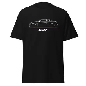 Premium T-Shirt For G37 2008 Car Enthusiast Grandpa Dad Son Birthday Gift Men's Tee Classic Cotton