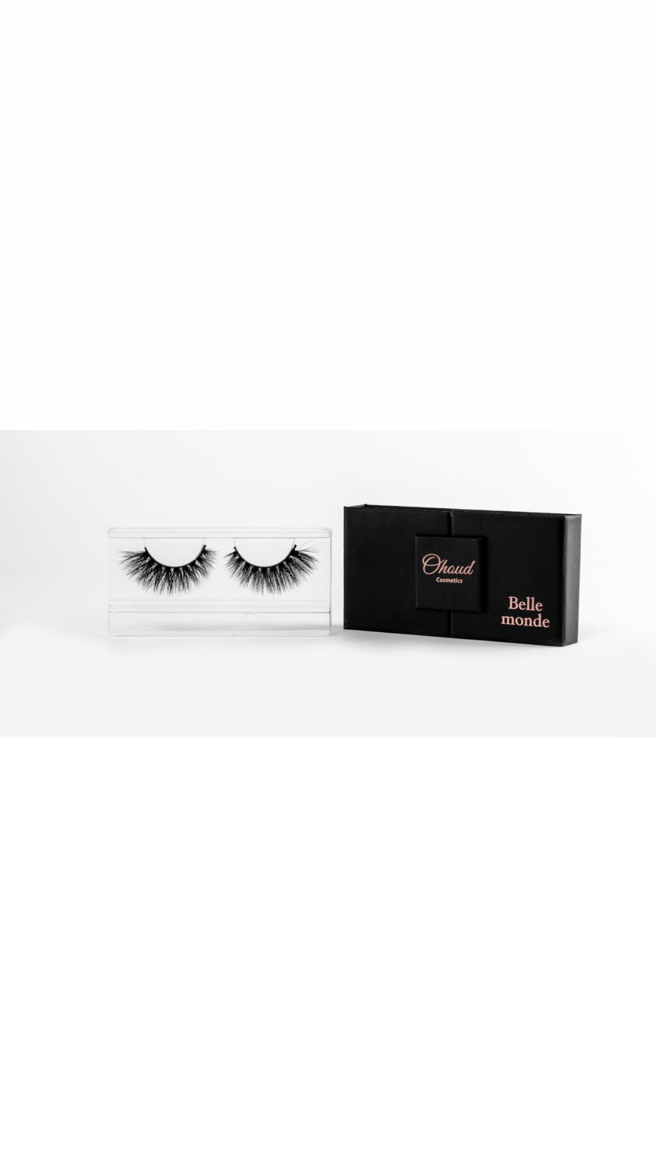Belle Monde 3D Mink Lashes for Flawless Eyelashes - Makeup