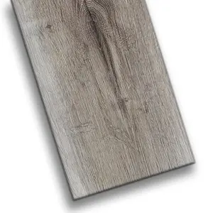 Rio Grande Danube SPC Flooring Sample | 100% Waterproof, 5mm Thick, 12 Mil Wear Layer, Click Install, Taupe Gray Oak Look with EVA Pad