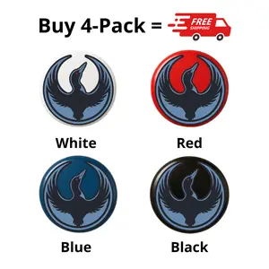 Minnesota Loon "Rebel" Pin Button - New State Flag Inspired Graphic Badge - Aesthetic Regional Pride Button - Durable Metal Accessory